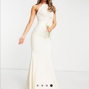 Beautiful ASOS lace white dress